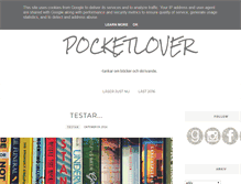 Tablet Screenshot of pocketlover.se